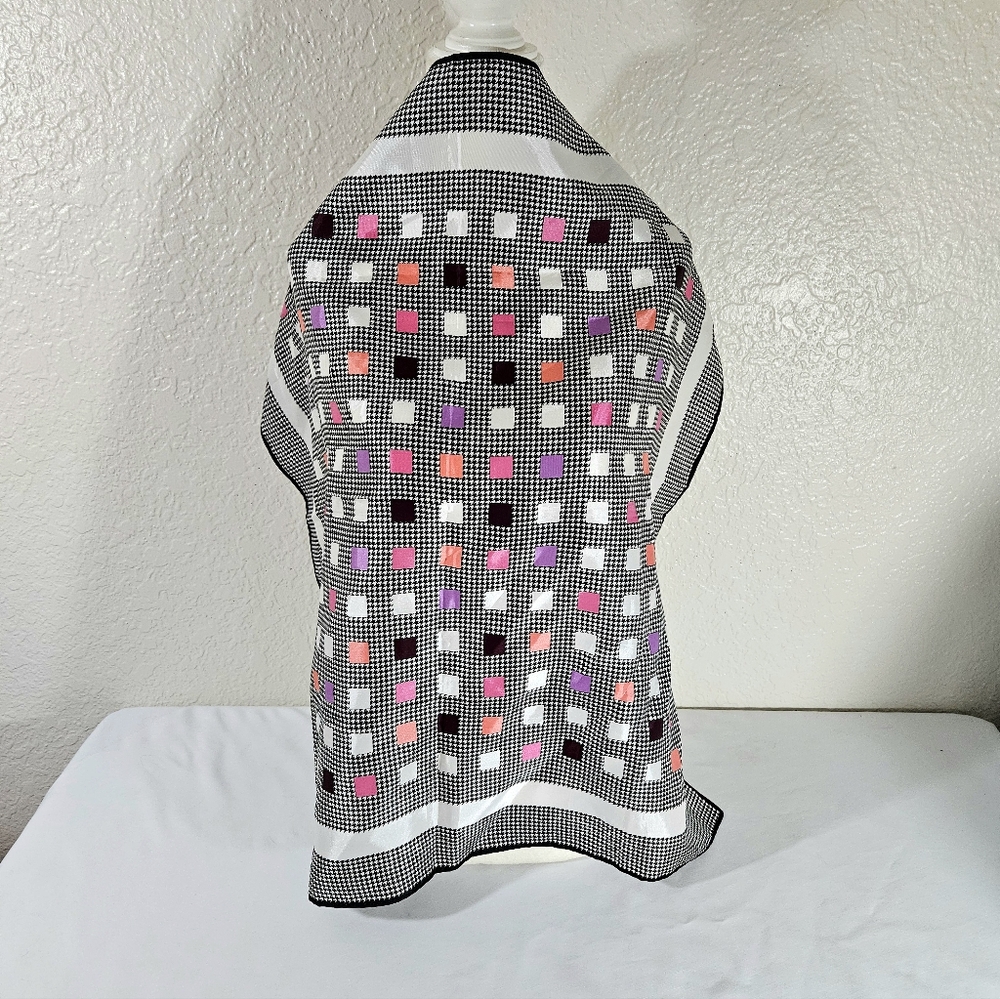 Checked Pattern Made in Japan Scarf
